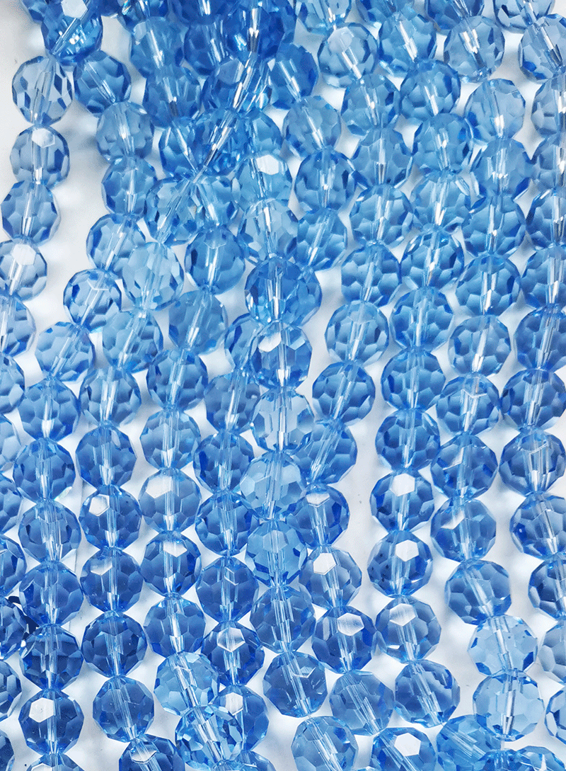 8141 - Blue Glass Strand 11mm