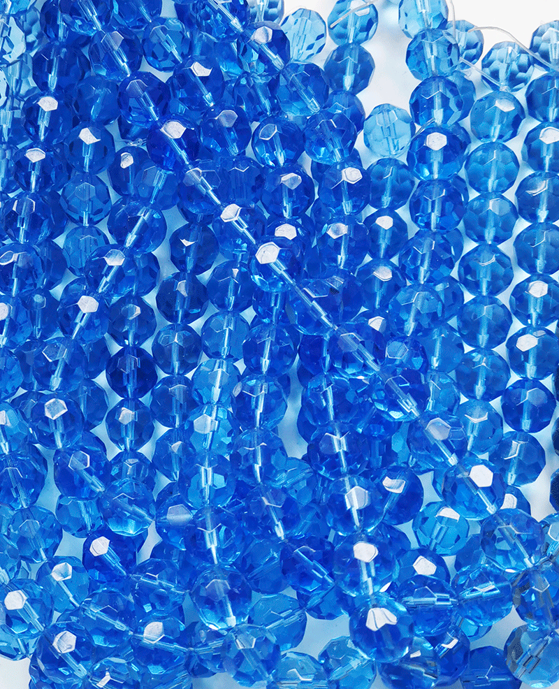 8142 - Blue Glass String 11mm