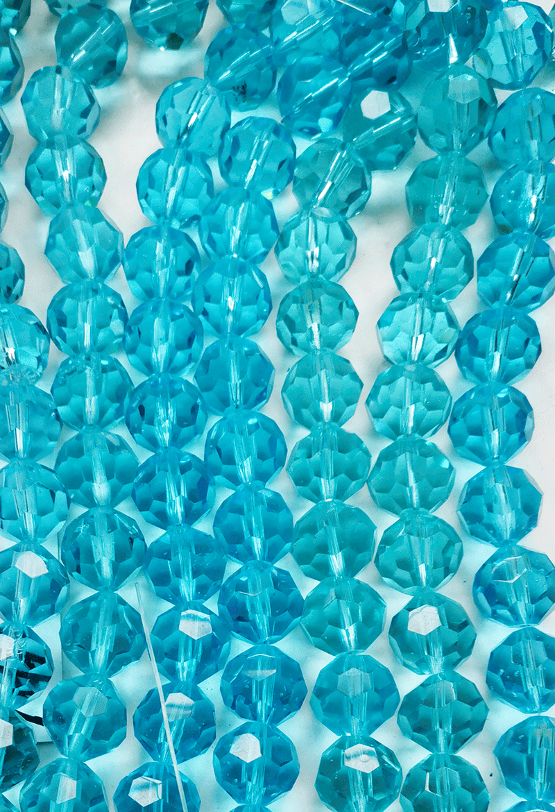 8149 - Blue Glass Strand 18mm