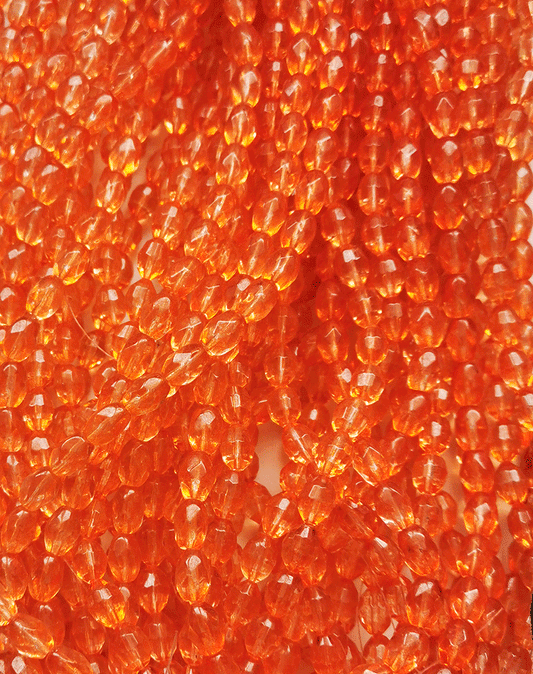 8177 - Gul Glas streng 8x11mm
