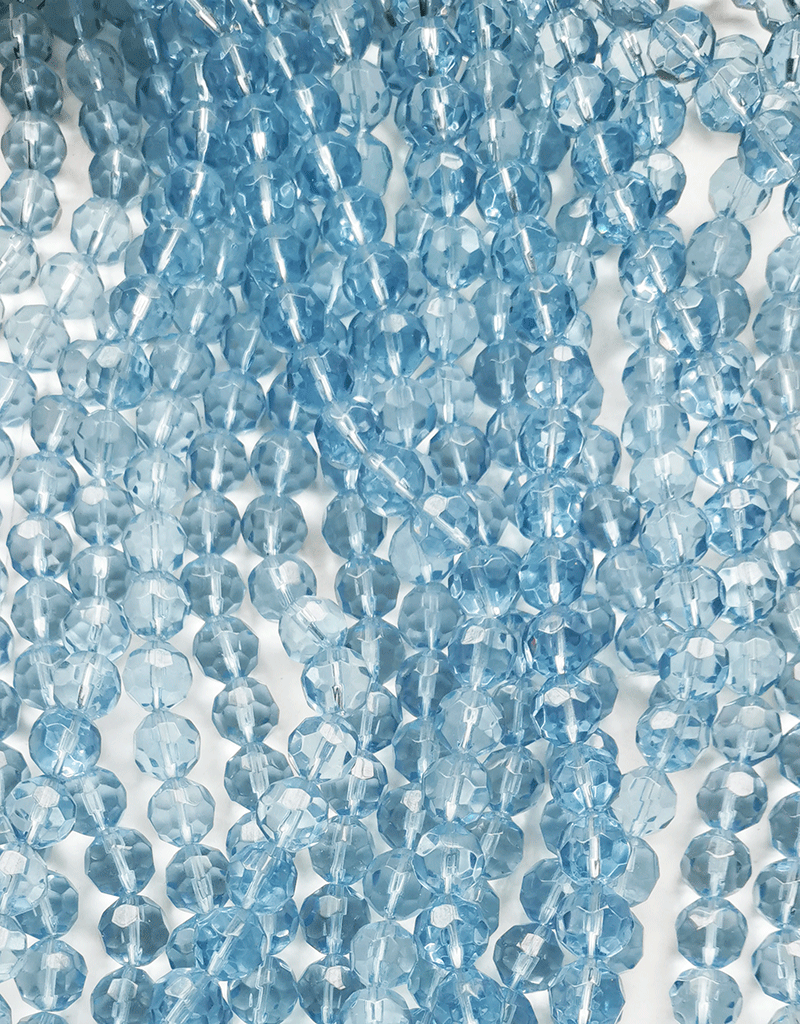 8186 - Blue Glass Strand 12mm