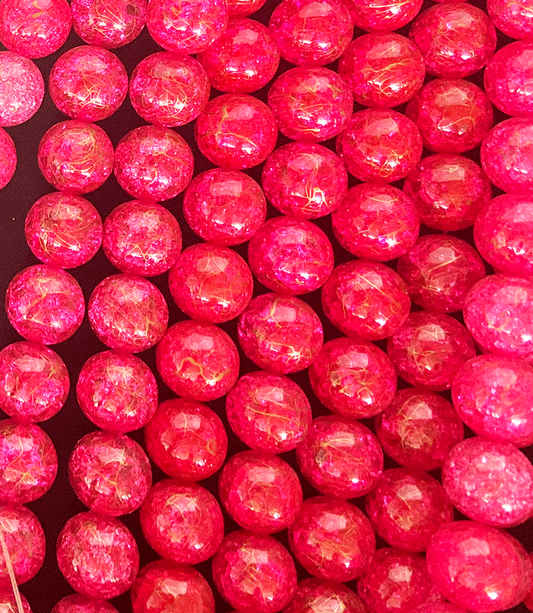 8250 - Red Glass string 16mm