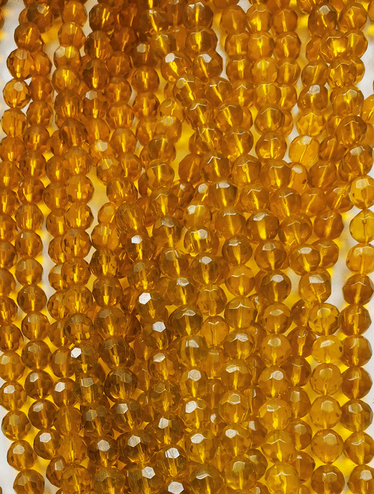 8256 - Yellow Glass Strand 11mm