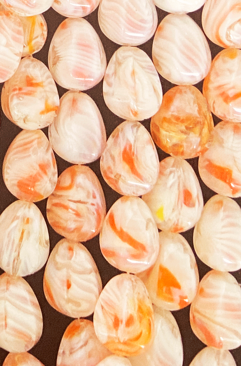 8261 - Glass strand 16x11mm