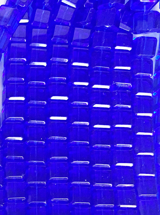 8281 - Blaue Glaskette 10mm
